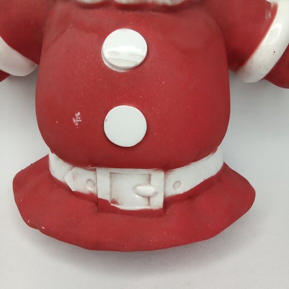 MCM Christmas Luminary Tree Top Wall Plaque Santa-Glo Noma Made In The USA 1950s - Picture 10 of 16